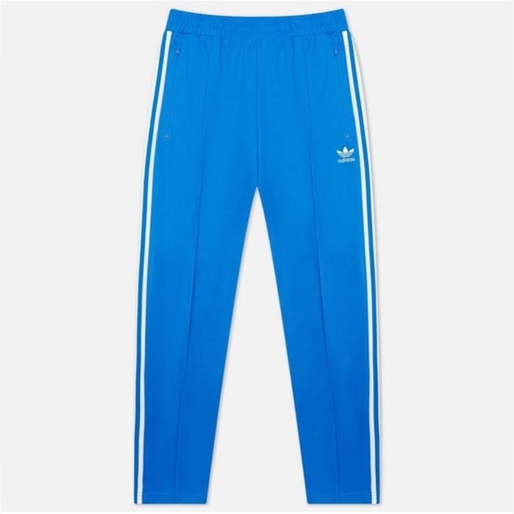 Adidas Beckenbauer Primeblue Track Pants Bluebird H09116 Men's Size Small - Picture 1 of 11